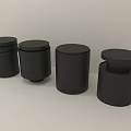 Modern Black Side Tables With Various Designs For Living Room Decor