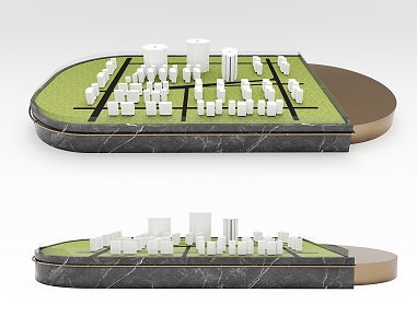 Sand table 3d model