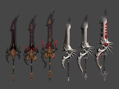 Modern Sword 3d model