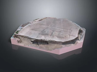 Geography, topography, mountain shape, ridge, ridge, valley, mountain range, canyon, geomorphology, mountain peak, mountain body 3d model