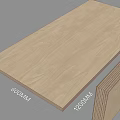 Wooden Wall Paneling 500mm x 1200mm Size For Interior Decoration