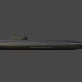 Bray A- class submarine 3d model