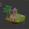 Game Environment Game Scene Fairy Tale Scene Fairy Tale Magic Scene Magic Item Fantasy Scene 3d model