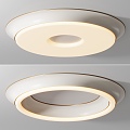 Modern Cream Style Ceiling Lamp Light Luxury Minimalist 3d model