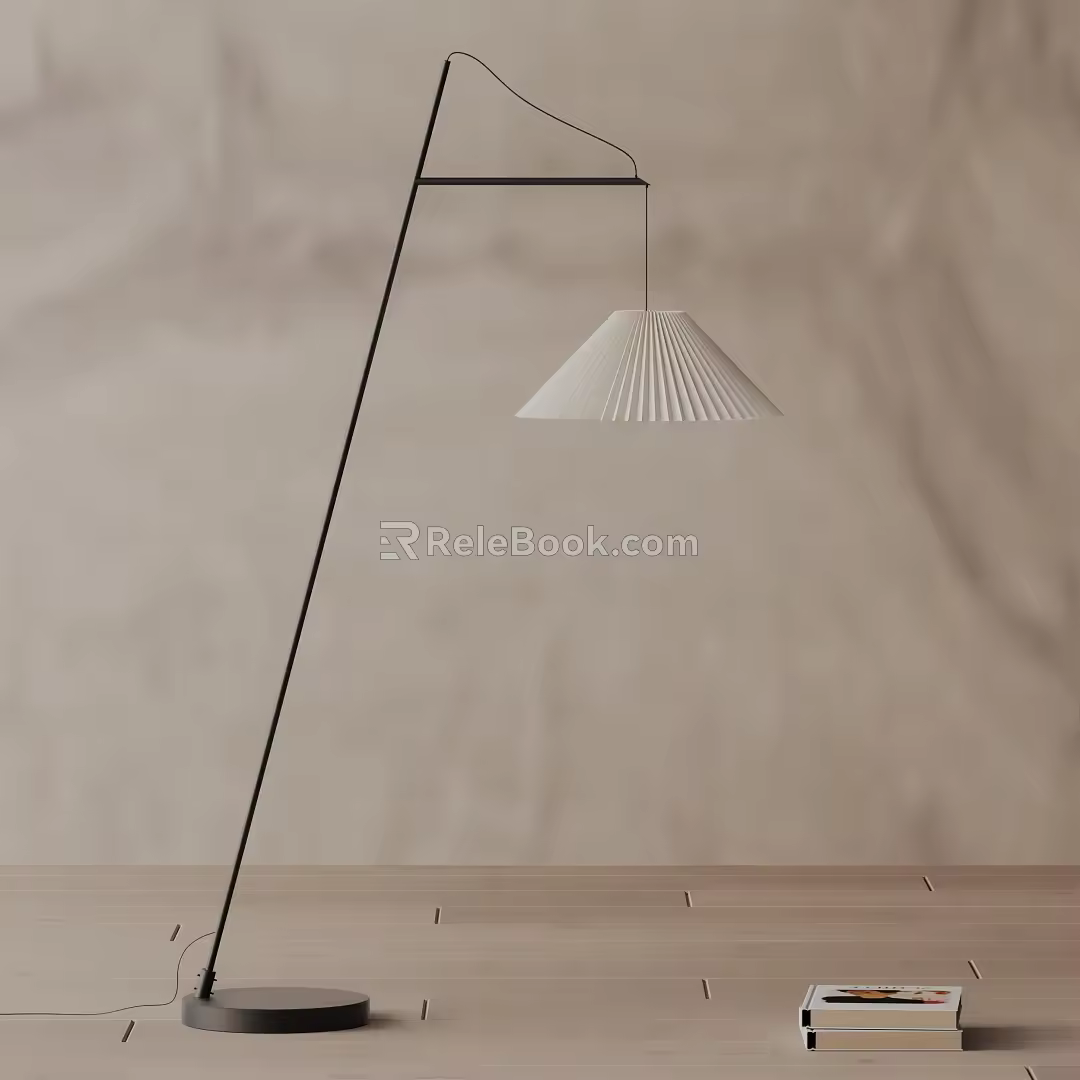 Modern floor lamp 3d model