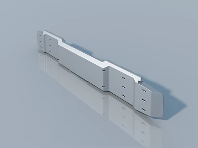 Modern Aluminum Swing Door Design With Smooth Operation And Secure Lock 3d model