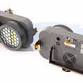 Professional Stage Lighting Equipment With Dual Lamp Heads And Heat Dissipation Structure