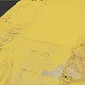 Aerial View Of Large Construction Site With Multiple Building Areas And Foundation Work