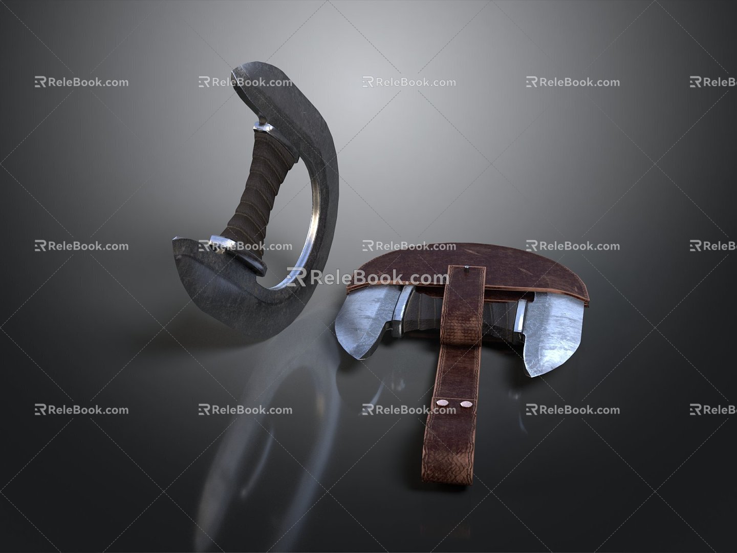 Tomahawk Axe Wooden Axe Handle Axe Mountain Axe Chopping Wood Axe Chopping Wood Axe Magic Axe 3d model