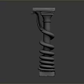 Columns Stone Columns Stone Columns Old Columns Roman Columns Roman Columns Classical Columns Greek Columns 3d model