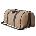 Stylish Travel Duffel Bags In Brown Beige With Durable Straps And Handles