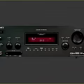 Sony Stereo Receiver With Digital Display Control Knobs And Audio Buttons For Home Audio System