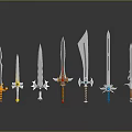 Officer Sword Sabbard 3d model