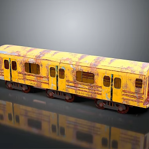 moving rail car subway car train car train car train light rail subway high-speed rail 3d model