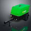 Brightest Green Automotive Parts Trailer Equipment Featuring Mobile Wheels And Sturdy Construction