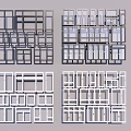 Modern Window Frame Designs With Multiple Grid Patterns And Styles