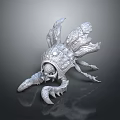 Game Movie Character With Skull Head Intricate Wings And Sharp Claws Design