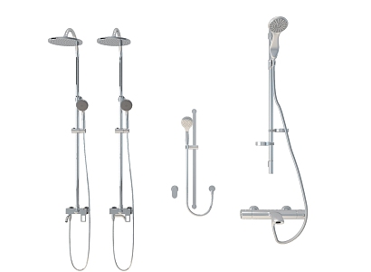 Modern Shower 3d model