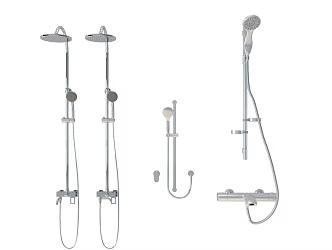 Modern Shower 3d model