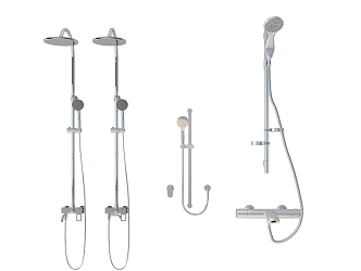 Modern Shower 3d model