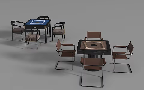 Mahjong Table 3d model