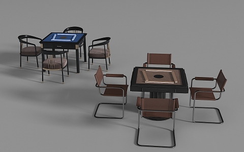 Mahjong Table 3d model