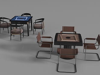 Mahjong Table 3d model