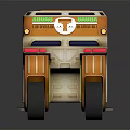 Orange And White Robotic Vehicle With Tracks Solar Panels And Equipment