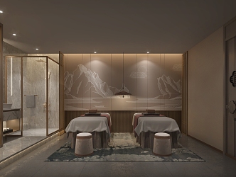 New Chinese SPA 3d model