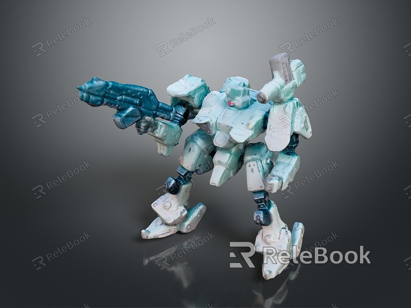 Mech Warrior Mech Soldier Machine Battlearm Mechanical Battlearm Machine Fighter Robot model