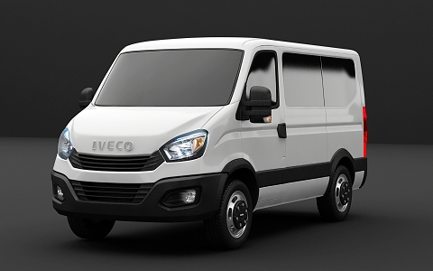 Automobile light bus Iveco Ousheng 3d model