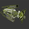 Spacecraft Design For Cosmic Exploration With Solar Panels And Thrusters