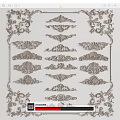 European-style Carved Line Carved Roman Column Plaster Line Corner Column 3d model