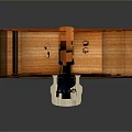 Classic Wooden Violin With Smooth Finish As Home Daily Life Musical Essential