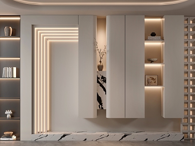 Shoe Cabinet Entrance model