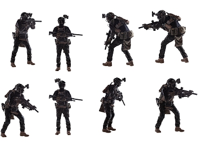 Characters Special Forces model