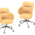 Furniture Office Supplies Chair 3d model