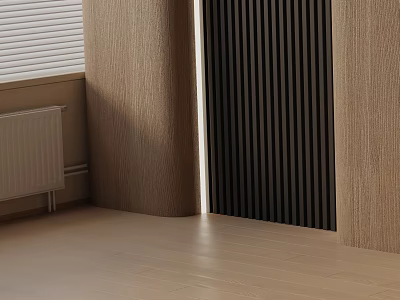Modern Minimalist Bedside Table With Wooden Frame Drawer Storage And Smooth Surface Design 3d model