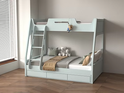 Modern Bed 3d model