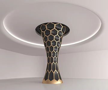 Modern Column 3d model