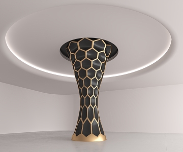 Modern Column 3d model