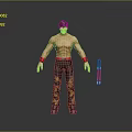 Characters Game Characters Game Characters Realistic Characters Cartoon Characters Handmade Cartoon Handmade 3d model