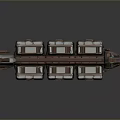 Advanced Futuristic Interstellar Spacecraft With Connected Modules And Cosmic Travel Features