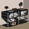 Modern Storage Rack Bauhaus Storage Rack 3d model