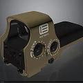 EOTECH Tactical Weapon Sight Tan Brown Optical Device For Firearm Aiming