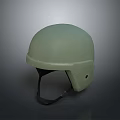 Light Green Protective Helmet Shell Design With Chin Strap And Side Vents