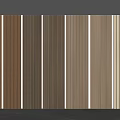 Modern Wooden Wall Panels Arranged As Vertical Slats In Various Brown Beige Tones