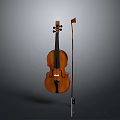Professional High Quality Wooden Violin With Bow And Musical Instrument Equipment