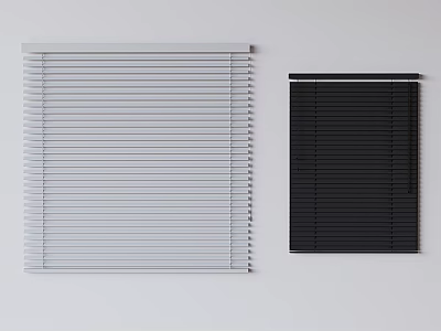venetian blinds roller blinds pull blinds 3d model