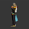 Game And Movie Characters In Dynamic Action Poses With Colorful Outfits And Accessories